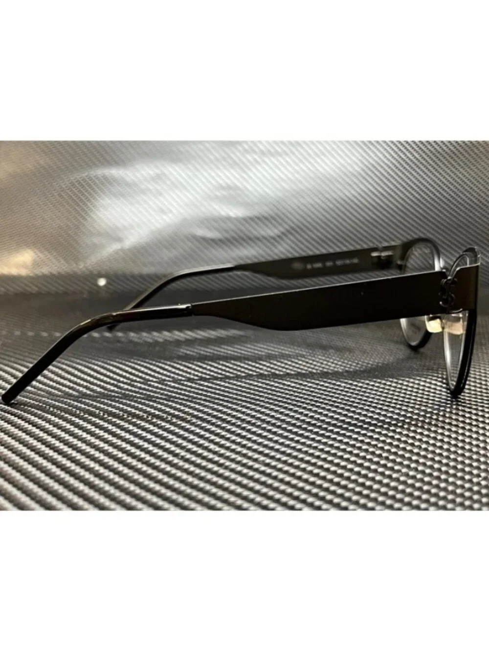 New Yves Saint Laurent Women  Black Eyeglasses  52- 19-